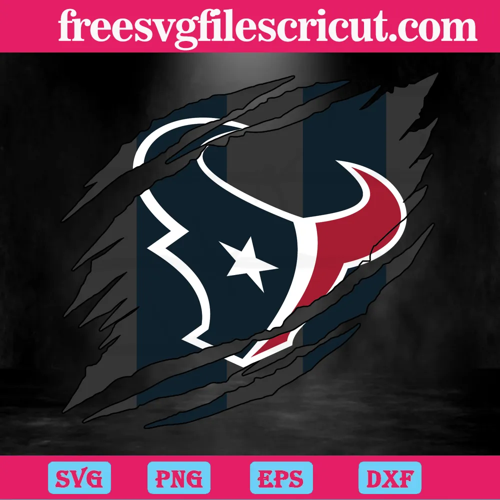 Houston Texans Logo SVG Cut Files - Giant NFL Transfer Decal