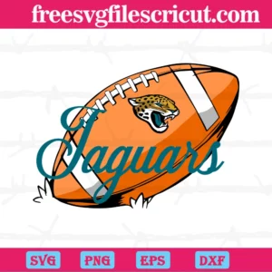Jacksonville Jaguars Nfl Ball, Svg Png Dxf Eps Cricut