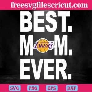 Los Angeles Lakers Best Mom Ever, Design Files