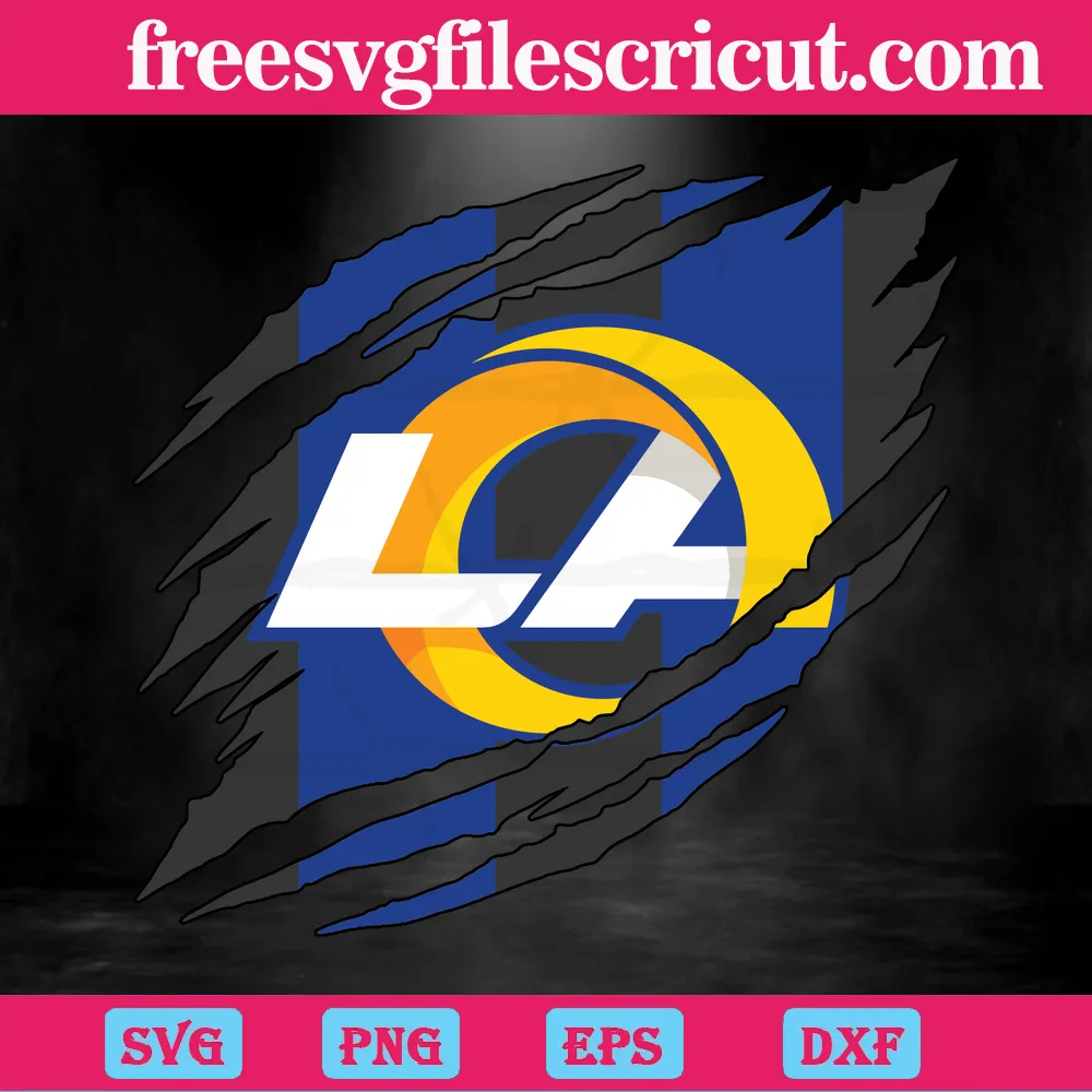 Download Los Angeles Rams Portrait Logo Wallpaper