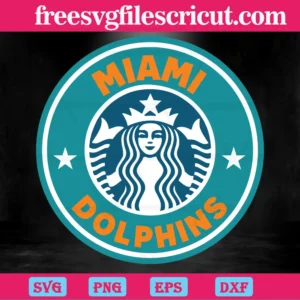 Download Miami Dolphins Creative Logo Wallpaper