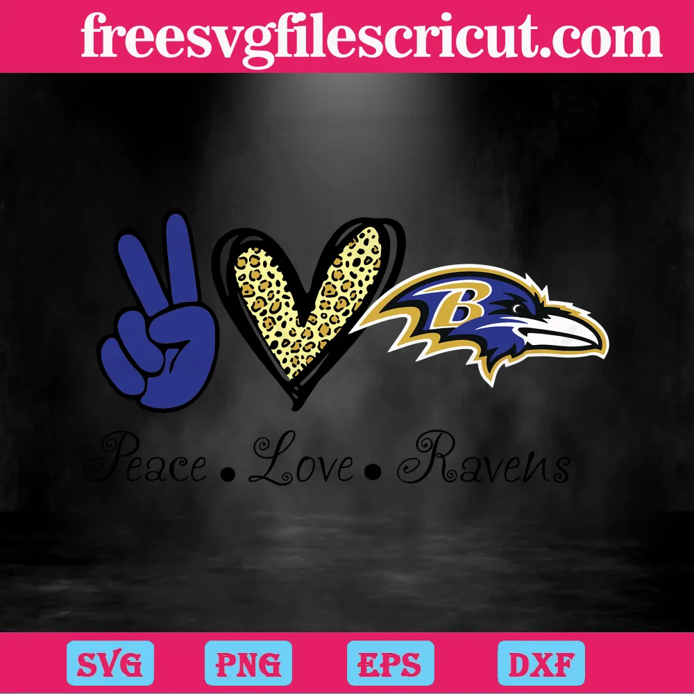 Love Baltimore Ravens Mickey Mouse Svg, Sport Svg, Baltimore