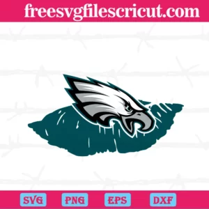 Philadelphia Eagles Nfl Lips, Vector Files