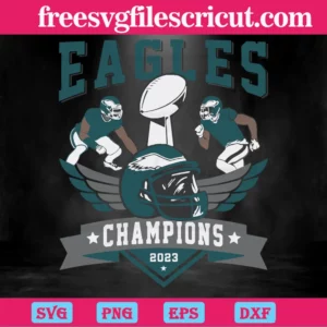 Eagles Super Bowl Svg, Philadelphia Svg, Eagles Football Svg