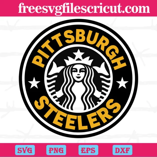 Pittsburgh Steelers Starbucks Logo, Design Files