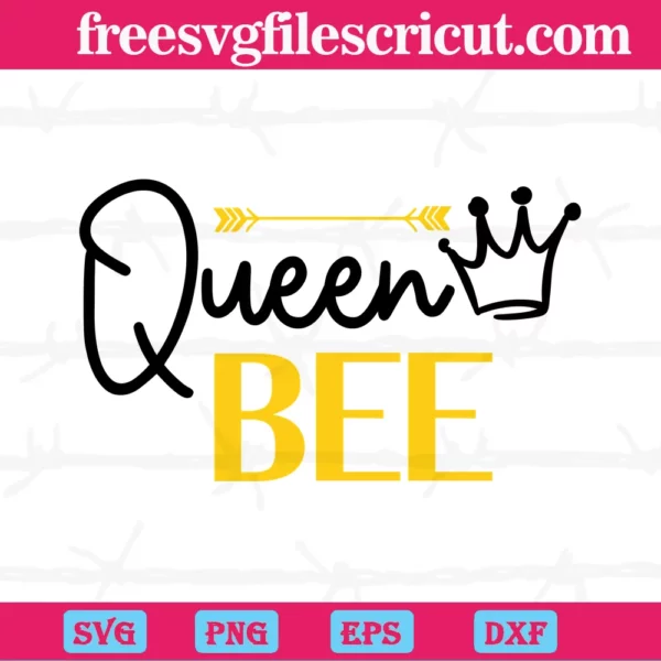 Queen Bee Svg Designs