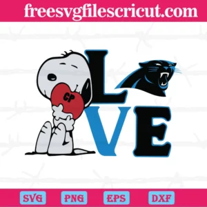 Snoopy Love Carolina Panthers, Downloadable Files