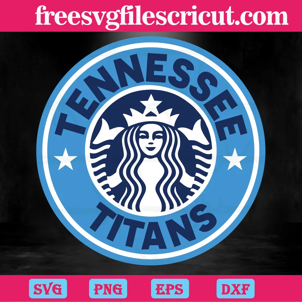 Tennessee Titans Starbucks Logo, Svg File Formats - free svg files for  cricut