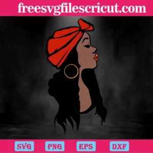 Unbothered Black Girl, Svg Designs Invert