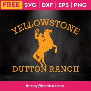 Yellowstone Dutton Ranch Svg Free Invert