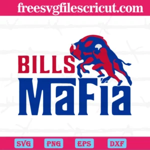 Bills Mafia Nfl Teams, Svg Png Dxf Eps Digital Files