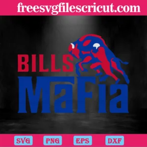 Bills Mafia Nfl Teams, Svg Png Dxf Eps Digital Files Invert