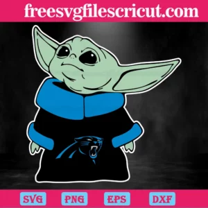 Carolina Panthers Nfl Baby Yoda, Svg Png Dxf Eps Designs Download Invert