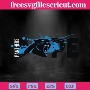 Dope Carolina Panthers Football Team, Svg Files Invert