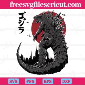 King Under The Sun Godzilla, Vector Files