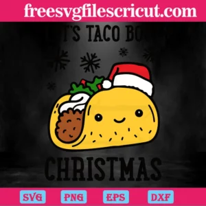 Lets Taco Bout Christmas, Design Files Invert