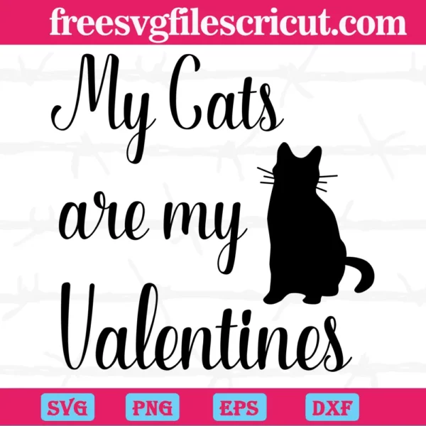 My Cats Are My Valentines, Graphic Design