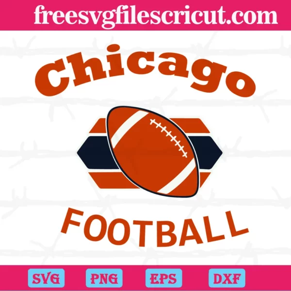 Super Bowl Nfl Teams Logo Chicago Bears Football, Svg Png Dxf Eps Cricut