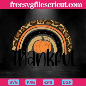 Thankful Boho Rainbow, Downloadable Files Invert