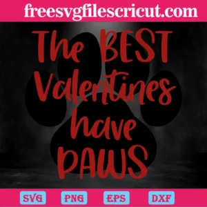 The Best Valentines Have Paws, Design Files Invert