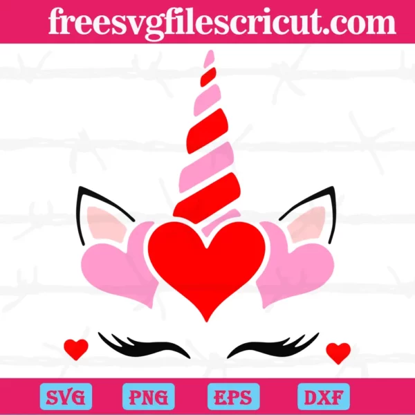 Valentines Day Unicorn, The Best Digital Svg Designs For Cricut