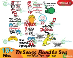 10+ Dr Seuss Bundle Svg