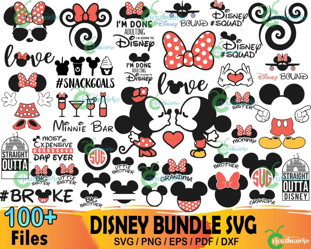 100+ Disney Bundle Svg - free svg files for cricut