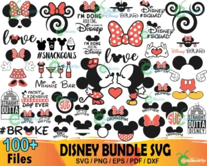 100+ Disney Bundle Svg