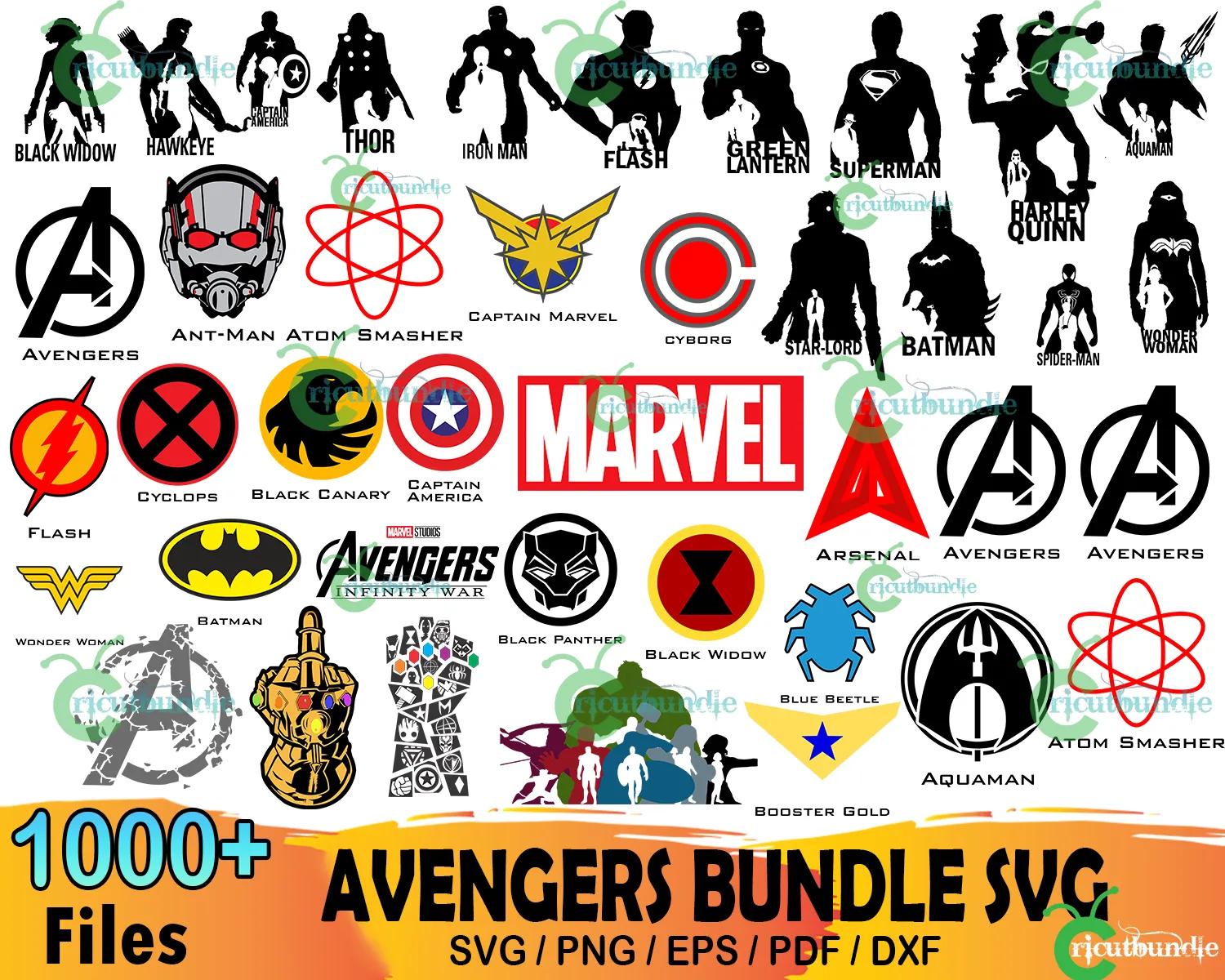1000 Avengers Svg Bundle Free Svg Files For Cricut