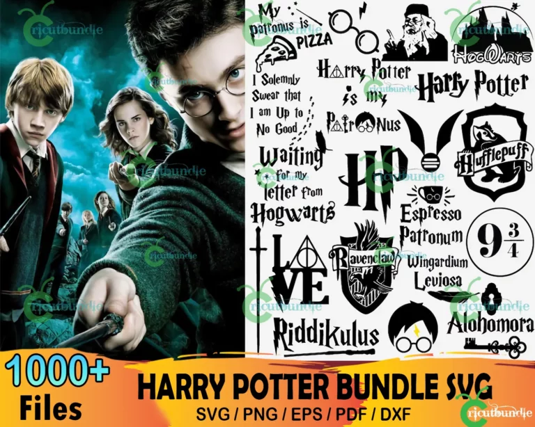 1000 Harry Potter Svg Bundle
