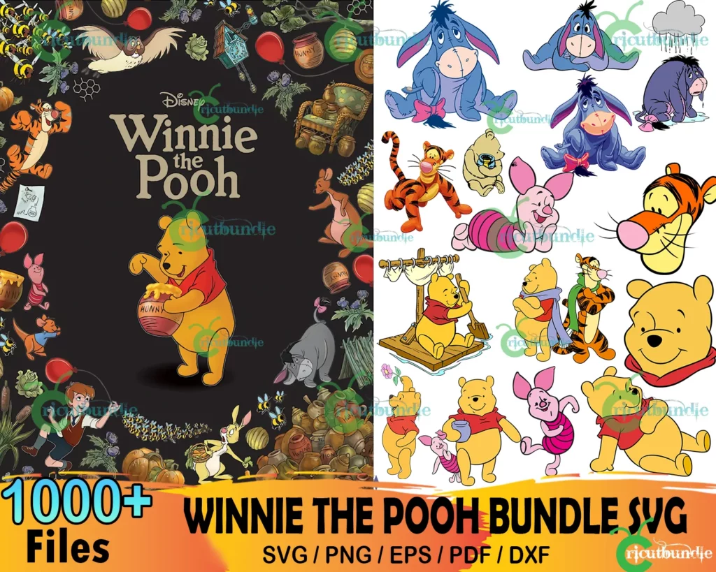 1000+ Winnie The Pooh Bundle Svg - free svg files for cricut