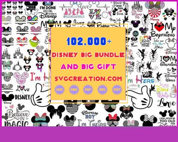 102000+Disney designs