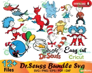 12+ Dr Seuss Bundle Svg