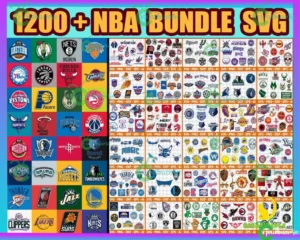 1200+ NBA Team Bundle Svg