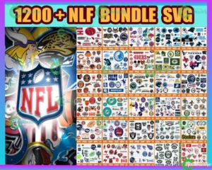 1200+ NFL Team Bundle Svg