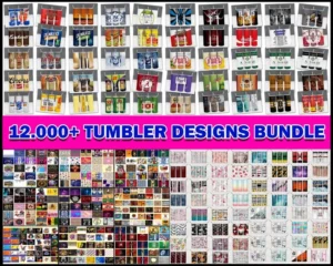 12.000+ Huge Tumbler Bundle