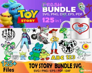 125 Toy Story Fresh Svg Bundle