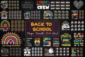 140 Files Back To School Svg