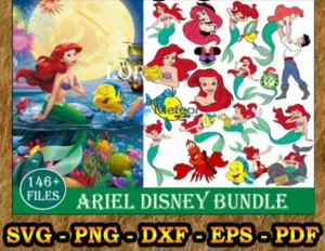 146+ Ariel Disney Bundle Svg, Ariel Svg
