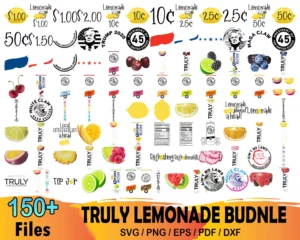 150+ Bundle Truly Lemonade Svg