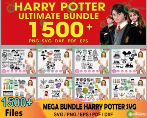 1500 Harry Potter Svg Bundle