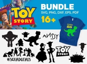 16+ Bundle Toy Story svg