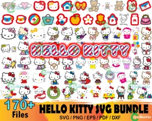 170+ Hello Kitty Svg Bundle