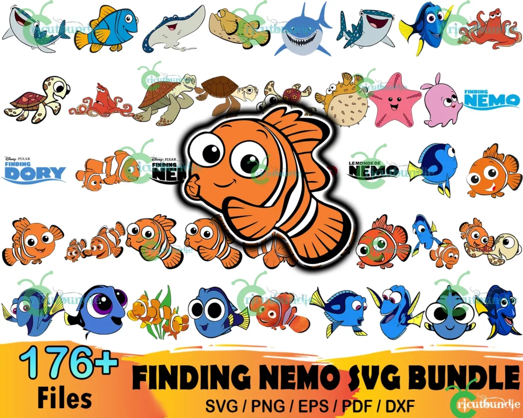 176+ Finding Nemo Bundle Svg - free svg files for cricut