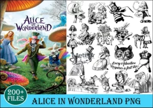 200+ Files Alice In Wonderland Png Bundle