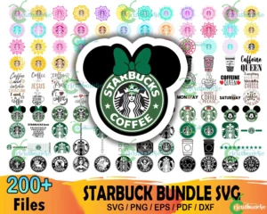 200+ Starbucks Bundle Svg