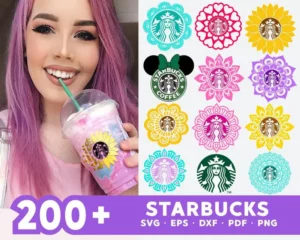 200+Bundle Starbucks SVG