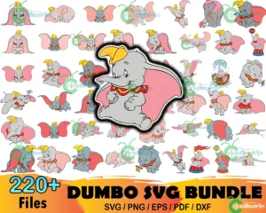 220+ Disney Dumbo Svg Bundle