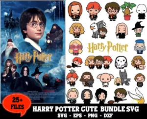 25+ Files Harry Potter Svg