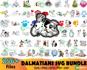 256+ One Hundred And One Dalmatians Bundle Svg
